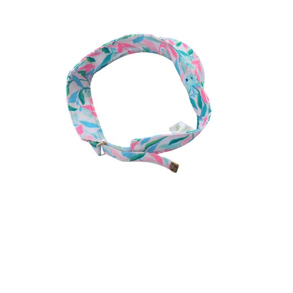 Lilly Pulitzer Holding Court Tennis Visor GWP EUC - Picture 2 of 3